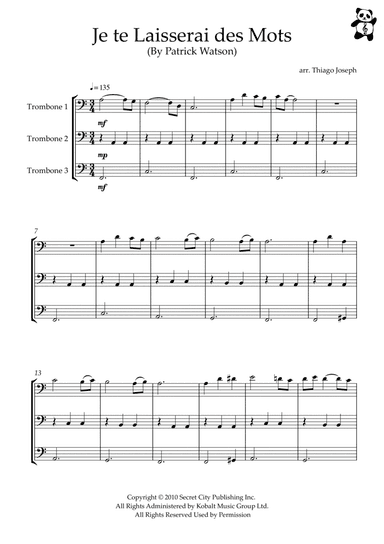 Je Te Laisserai Des Mots