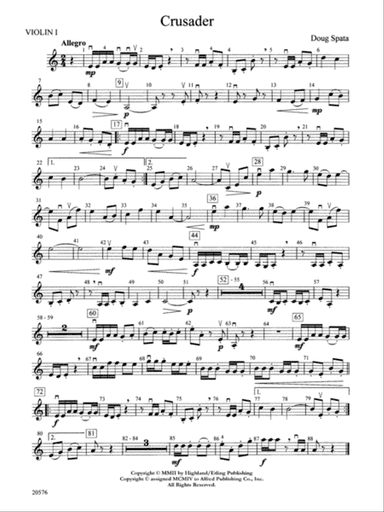 Crusader: 1st Violin