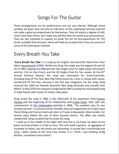 Every Breath You Take