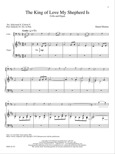 The King of Love My Shepherd Is (Downloadable)