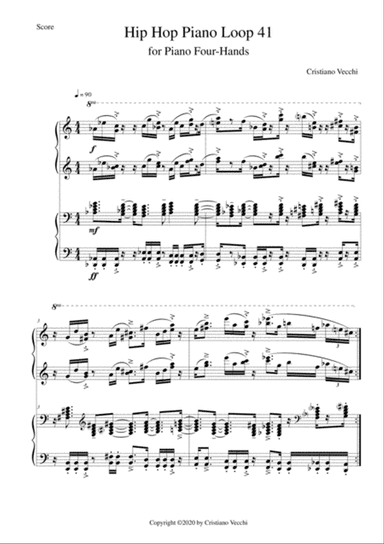 Hip Hop Piano Loop 41