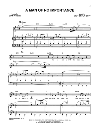 A Man Of No Importance (from A Man Of No Importance: A New Musical)