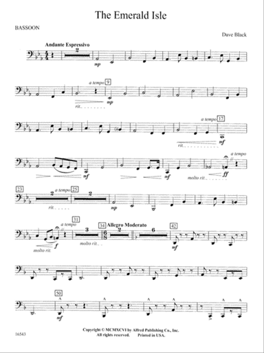 The Emerald Isle: Bassoon