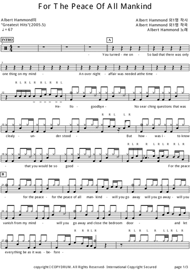 For The Peace Of All Mankind