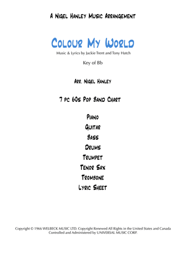 Color My World