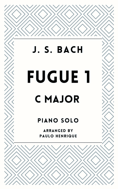 Fugue 1 - C Major - Bach