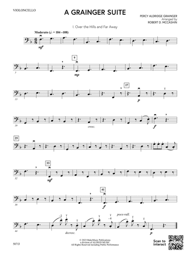 A Grainger Suite: Cello