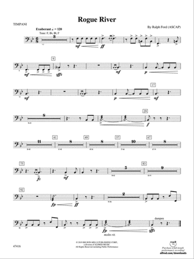 Rogue River: Timpani