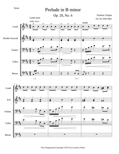 Prelude in B minor-Steel Drum Band