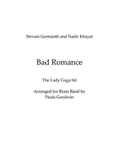 Bad Romance