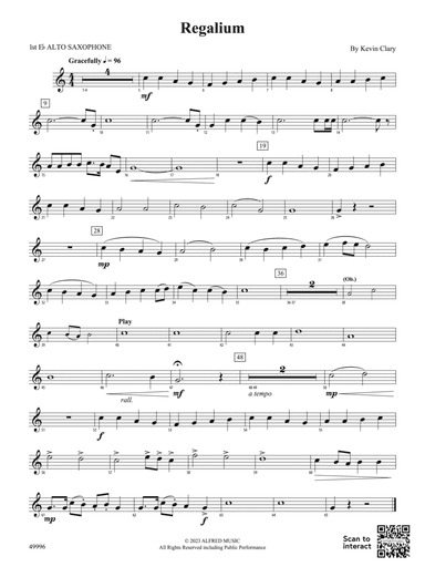 Regalium: E-flat Alto Saxophone