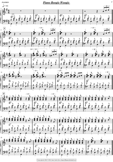 Improvisation Boogie Woogie