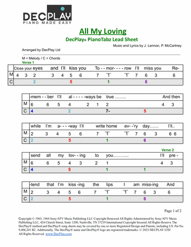 All My Loving