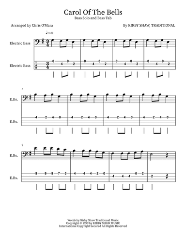 Carol Of The Bells