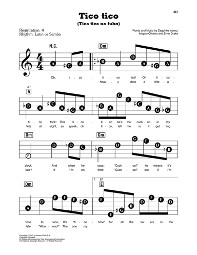 Tico Tico (Tico Tico No Fuba)