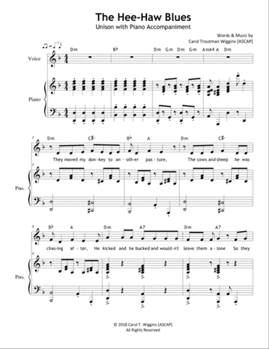 The Hee-Haw Blues