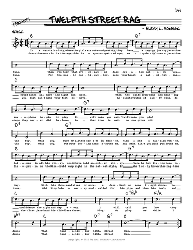 Twelfth Street Rag (arr. Robert Rawlins)