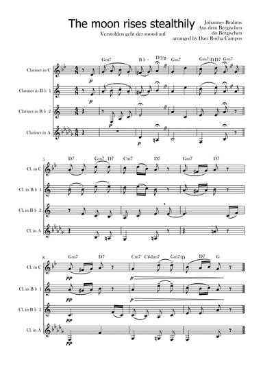 The moon rises stealthily