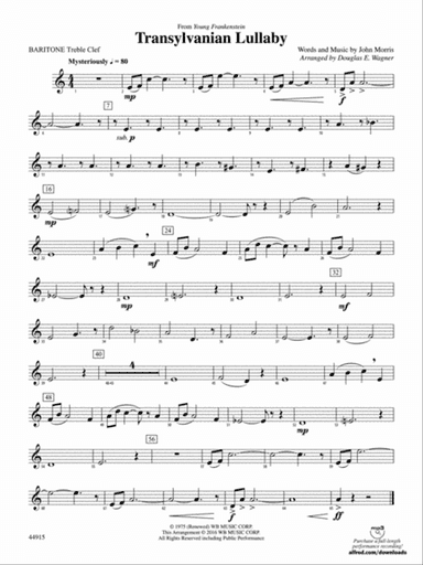 Transylvanian Lullaby: Baritone T.C.