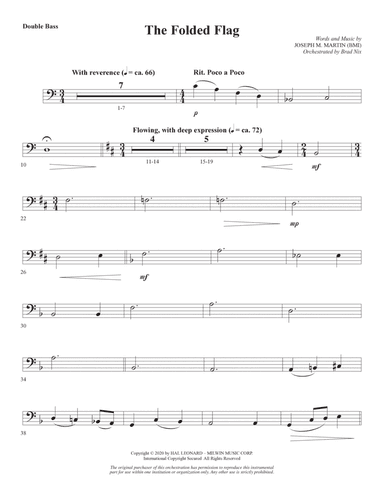 The Folded Flag - Double Bass