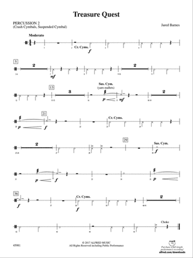 Treasure Quest: 2nd Percussion