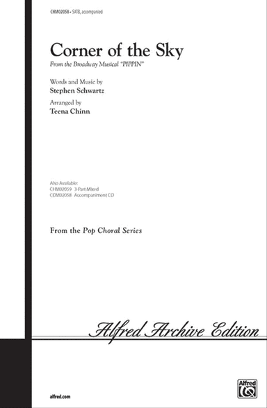 Corner Of The Sky - SATB