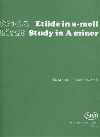 Etüden No. 2 Etüde a-moll