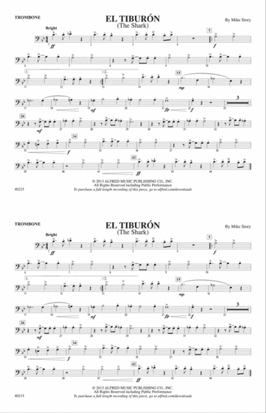 El Tiburón: 1st Trombone