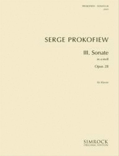 Piano Sonata No. 3 in A Minor op. 28