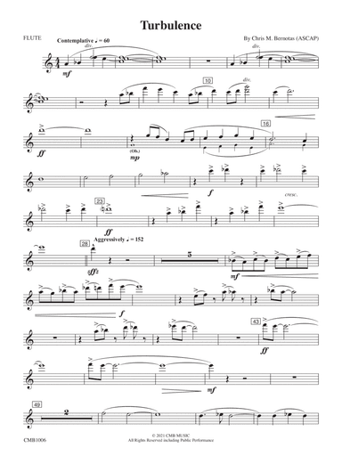 Turbulence: Flute