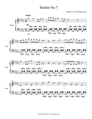 Illusions For Piano No.7