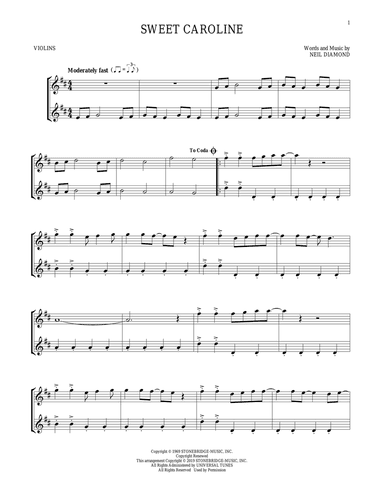 Sweet Caroline