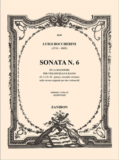 Sonata N. 6 In La (Pais)