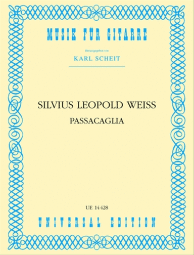 Passacaglia, Guitar