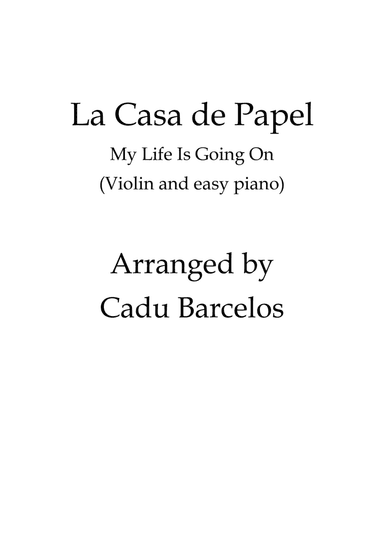 La Casa De Papel (my Life Is Going On)