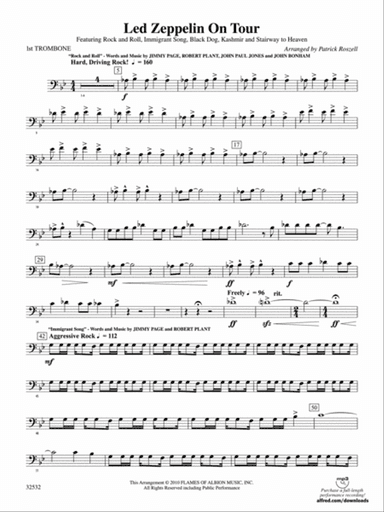 Led Zeppelin on Tour: 1st Trombone