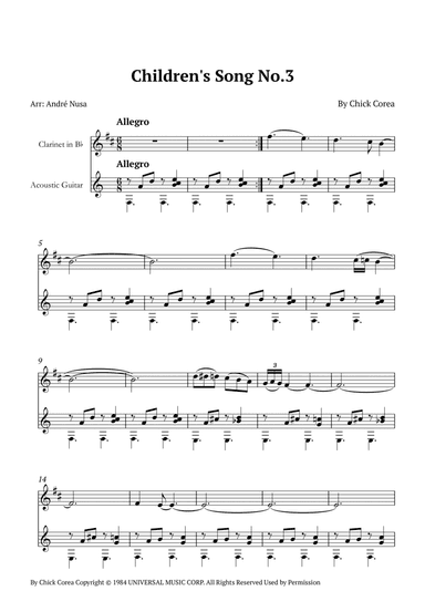 Children's Song No. 3