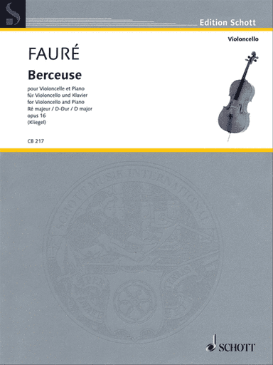 Berceuse in D Major, Op. 16