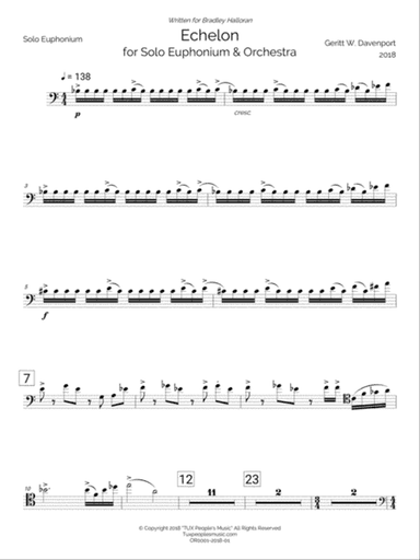 Echelon (Solo Euphonium Part)