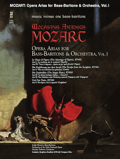 Mozart Opera Arias for Bass Baritone and Orchestra - Vol. I