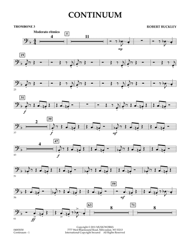 Continuum - Trombone 3