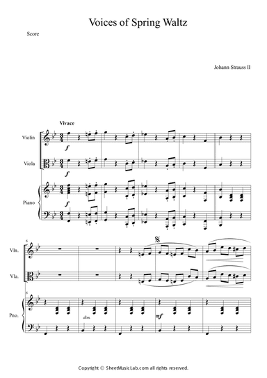 Voice of Spring Waltz