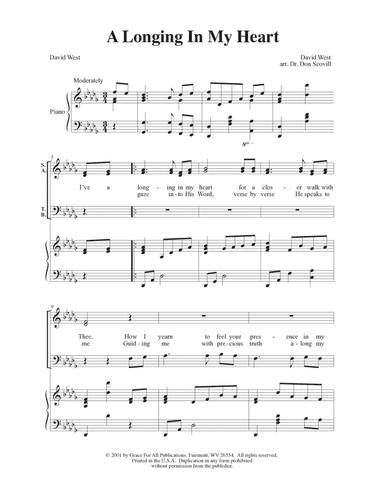 A Longing in My Heart