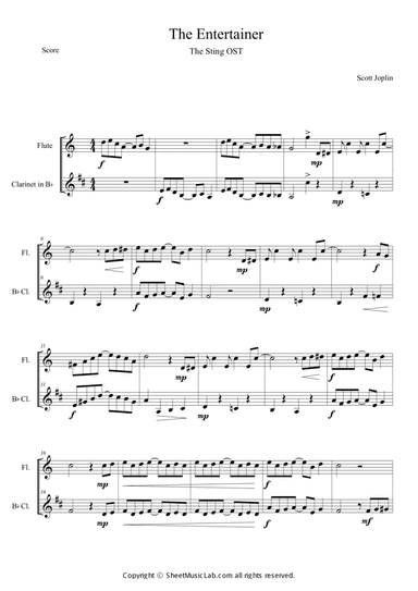 The Entertainer (The Sting OST) Short Version