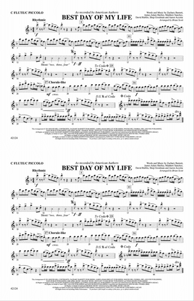 Best Day of My Life: Flute