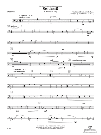 Scotland!: Bassoon