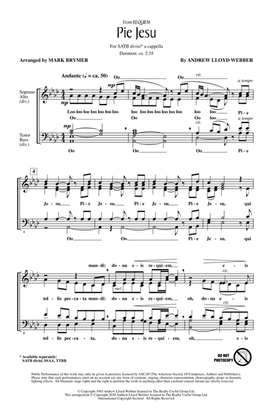 Pie Jesu (from Requiem)