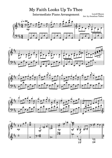 My Faith Looks Up To Thee