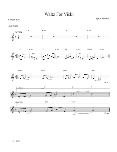 Waltz for Vicki