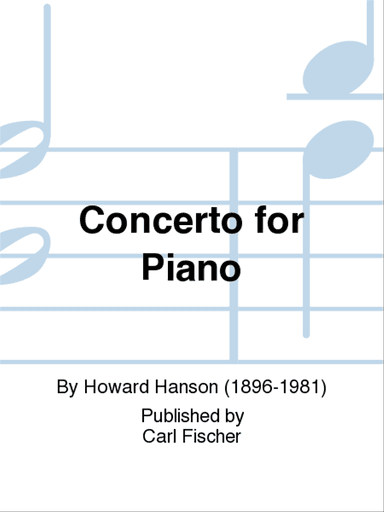 Concerto For Piano